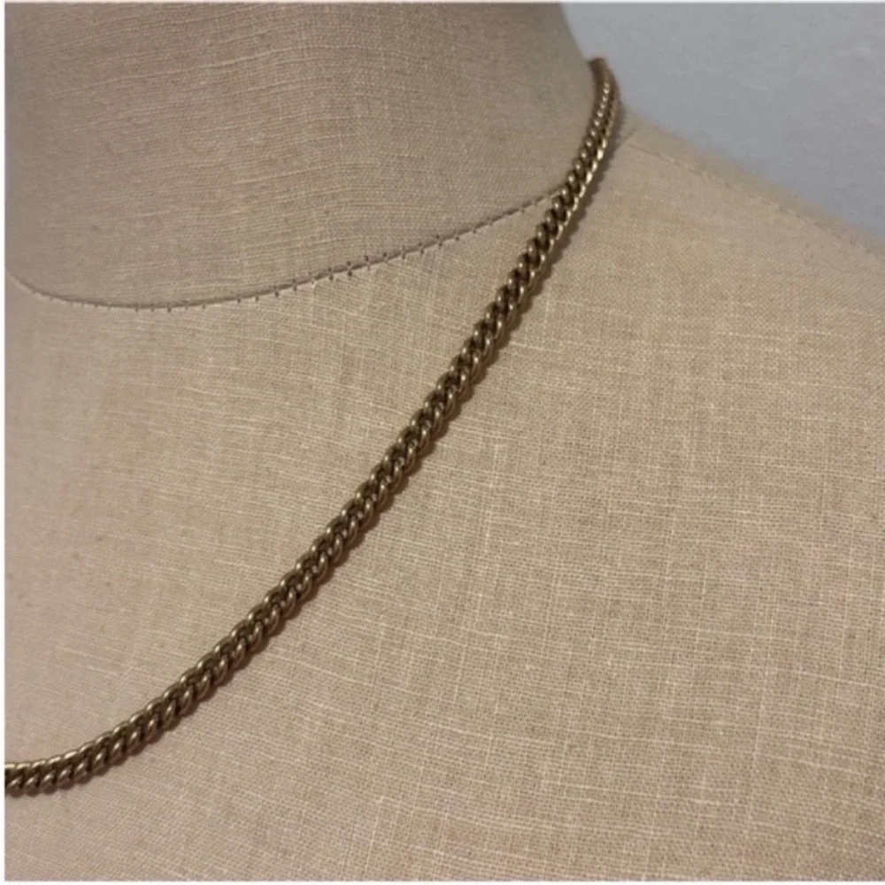 ✨SOLD✨ NWOT Kendra Scott Ace Necklace Vintage Gold - Picture 4 of 10